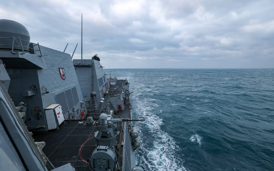 總統大選後首次！ 美海軍驅逐艦穿越台海