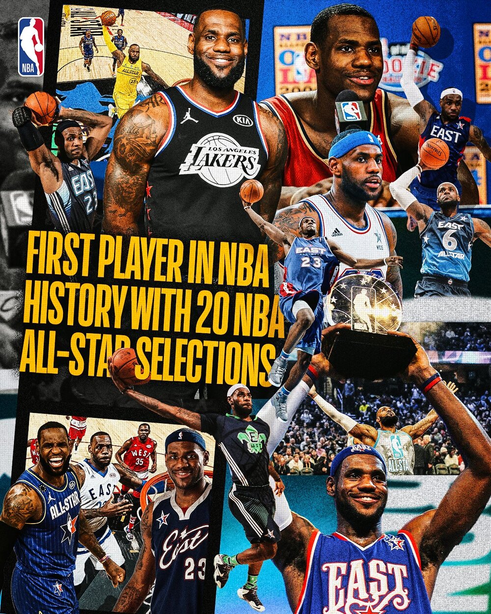 史上第一！「詹皇」20度登全明星賽　「柯瑞」未擠進西區先發名單