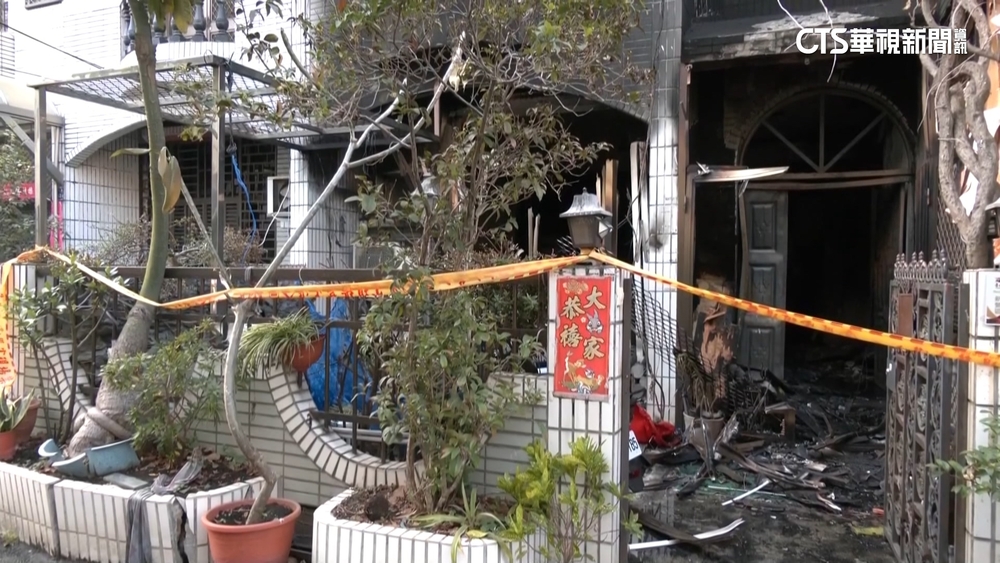 台南惡火母子喪命　鄰：當時聽到媽媽陽台呼救