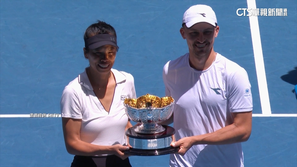 「超級搶十」勝出！　謝淑薇奪首座大滿貫混雙金盃