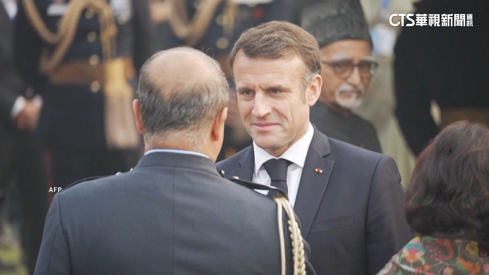 馬克宏赴印度國是訪問　達成多項合作協議