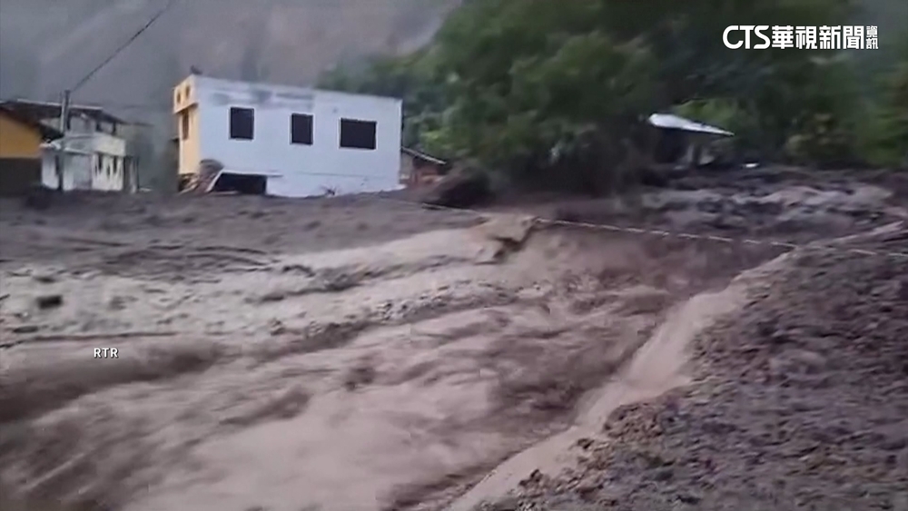 秘魯連日大雨土石流　災民險被活埋　逃出如泥人