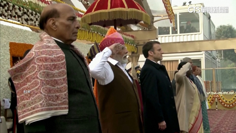 印度「共和國日」閱兵典禮　法國總統受邀參加