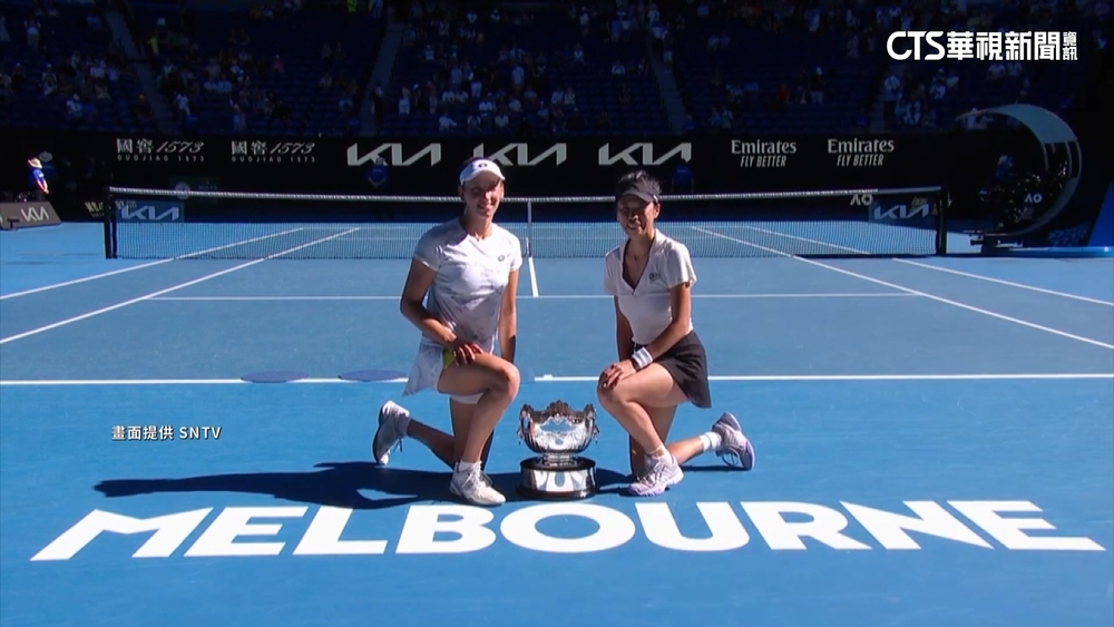 24年來首見！　謝淑薇澳網「女雙.混雙」皆鍍金