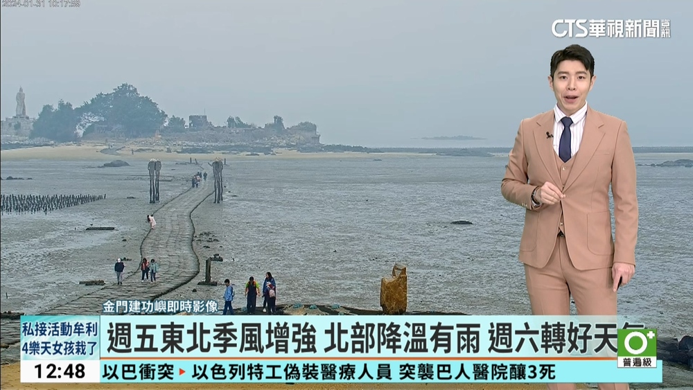 週五東北季風增強 北部降溫有雨 週六轉好天氣