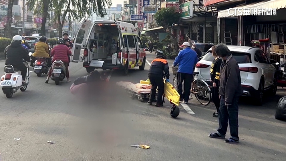 視線死角奪命　騎士被拖行輾斃.移工捲車底亡