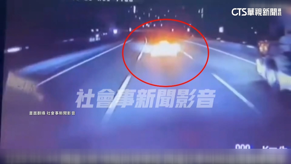 國道急剎險害撞還砸車　駕駛被逮「通緝犯身分」曝