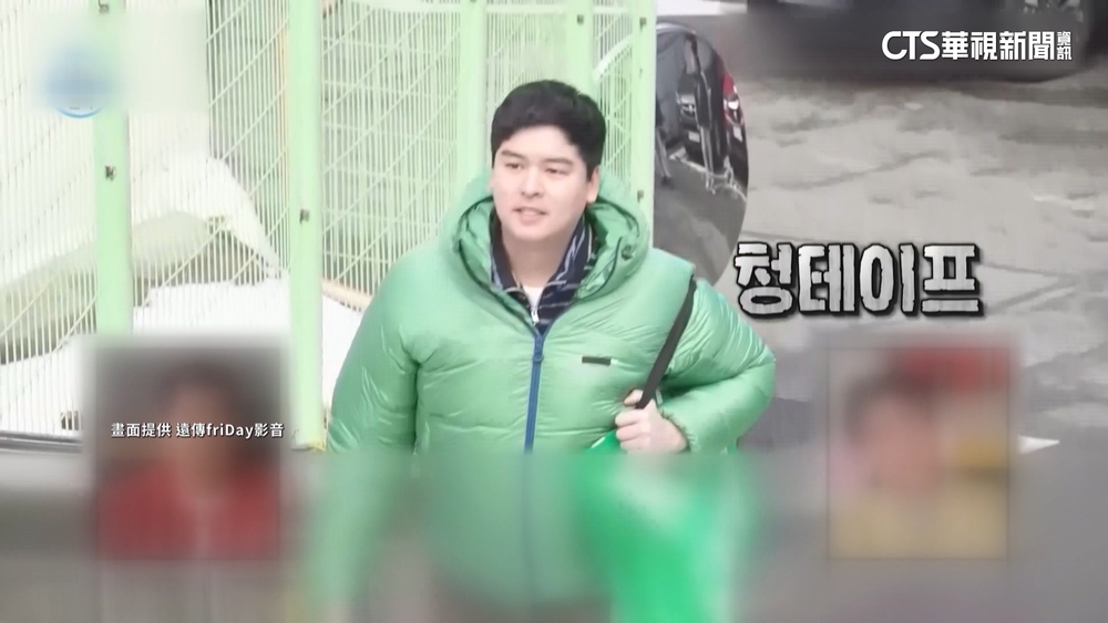 南韓美男變大叔？　李章宇「塞爆」綠色羽絨服引熱議