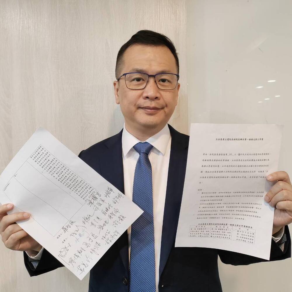 反對立院選舉「技術性亮票」　羅智強開出改革第一槍　提「記名投票」法案