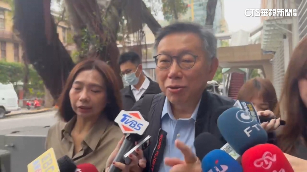 吳崢揭柯致電綠醫界大老喬「珊蔡配」　柯怒駁喊告