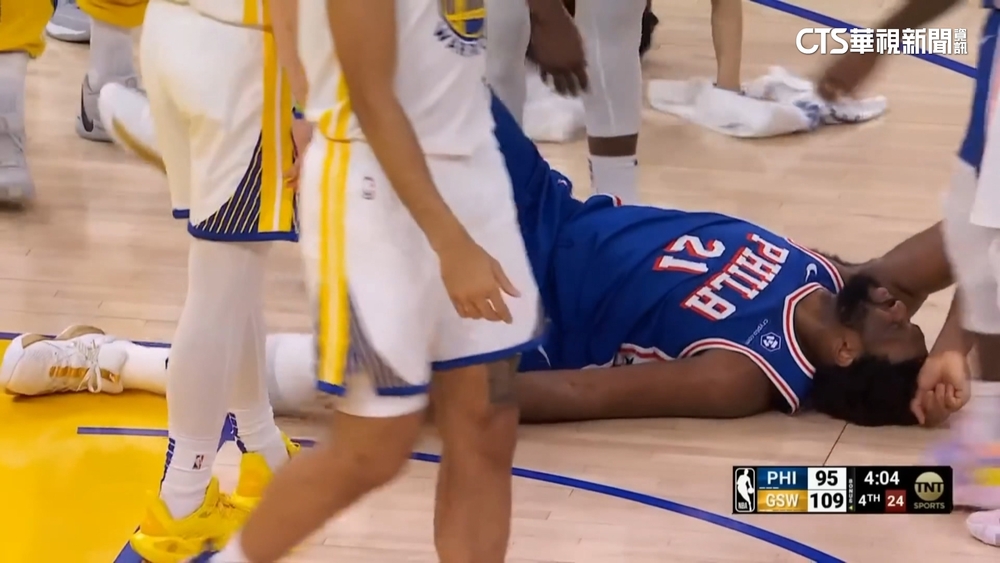 Embiid左膝半月板撕裂　76人戰力大受打擊