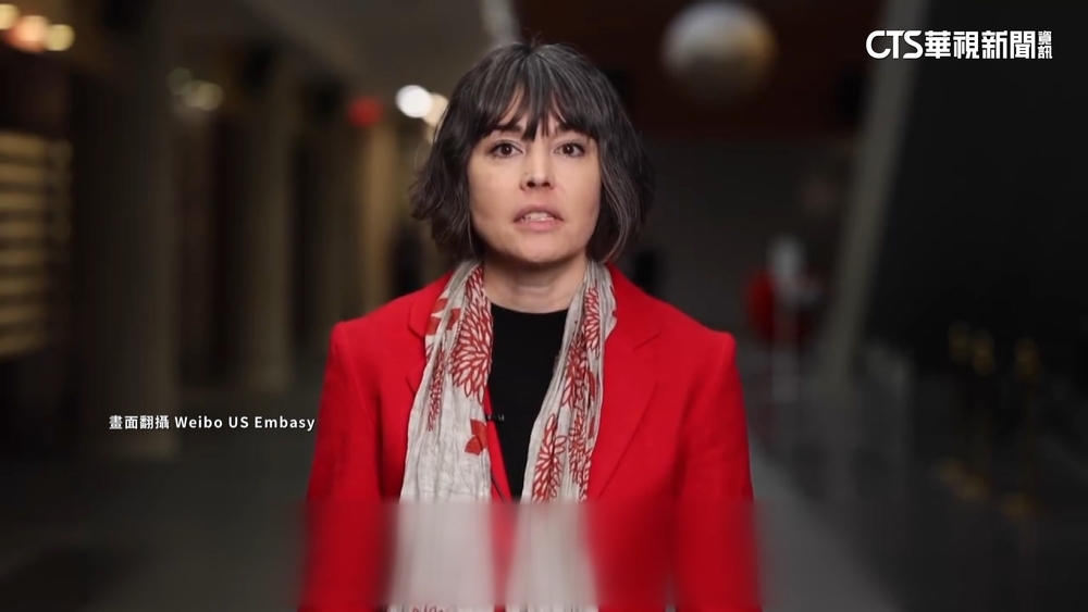 美駐中使館賀歲影片　中國網民湧微博留言「求救」