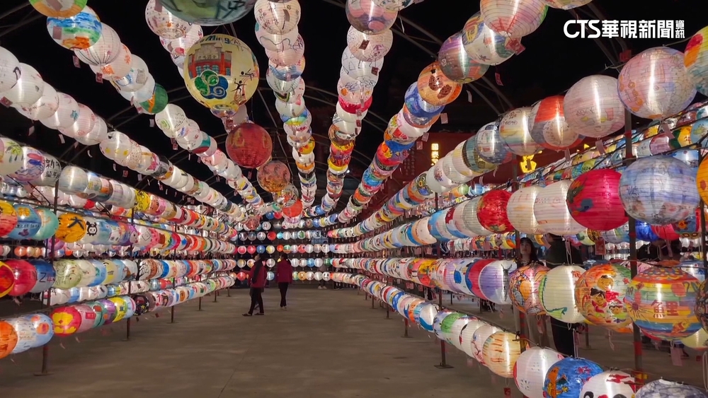 海線第一排3千燈籠海　　耐風考驗「點亮到元宵」