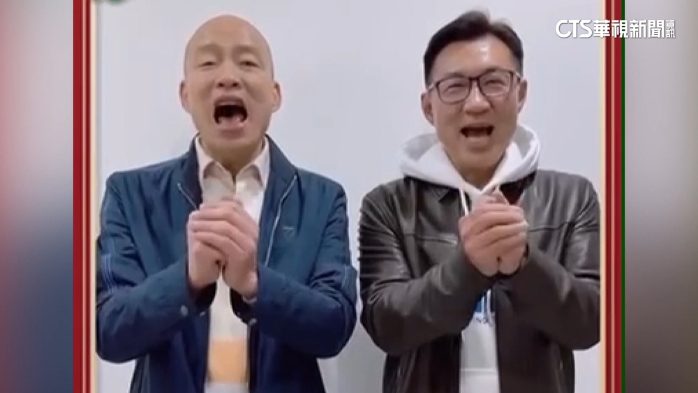 春聯政治學！　韓國瑜「龍耀吉慶」網路喊4500