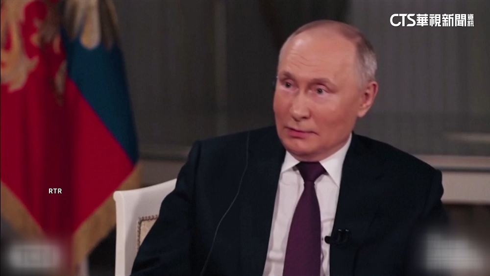 烏俄開戰後　普丁首度接受美國主持人採訪