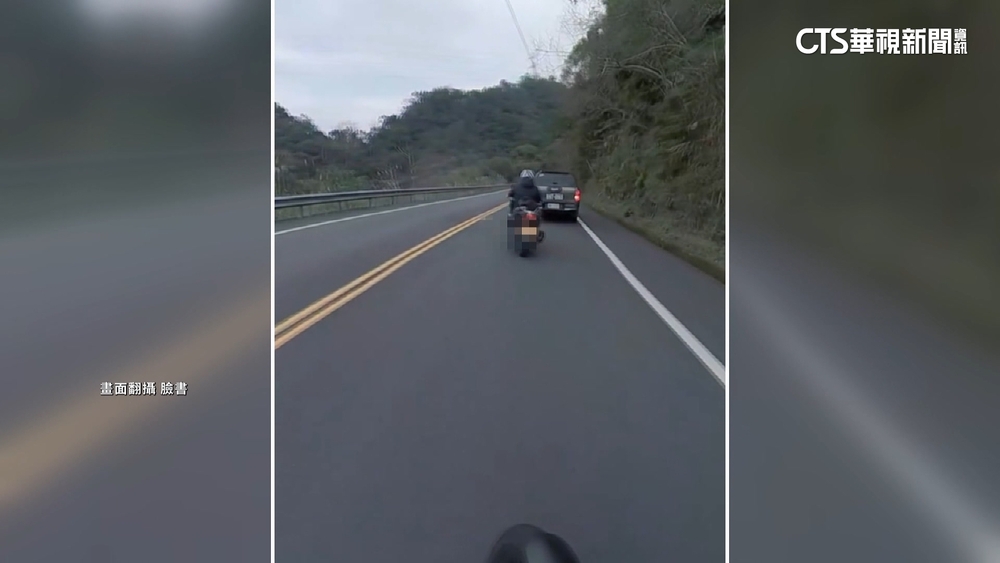 太危險！　重機飆苗26線「切西瓜」　最高可罰2400元