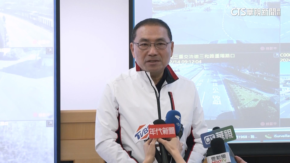 收假日逢情人節　侯友宜慰勤也謝妻「撐起家庭」