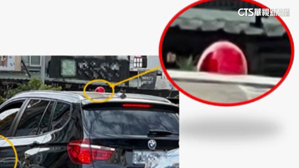 改車貼「中部打擊中心」　車主「冒充公務員」送辦