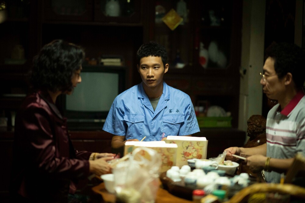 黃冠智(中)撩妹金句一出，被郭子乾、楊麗音大讚寵妻魔人。