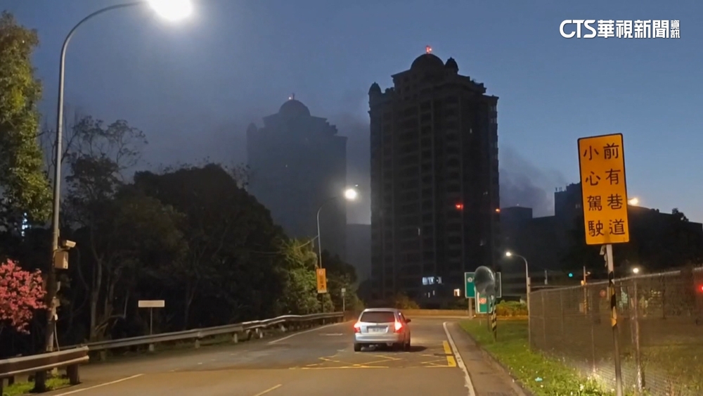 濃煙揮散不去！氣象署：雙北背風側　擴散不佳