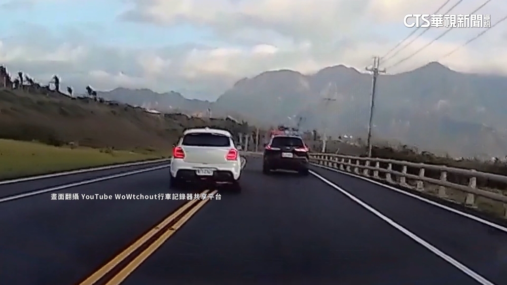 明目張膽！駕駛違規「超越警車」　警坦承疏失將舉發