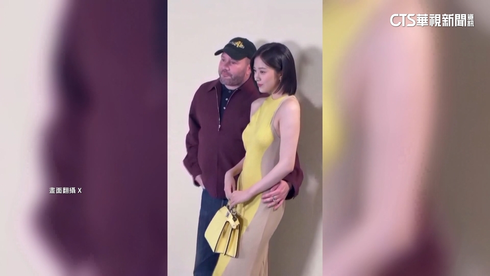 IVE安俞真與品牌總監合照　網友怒控「性騷」