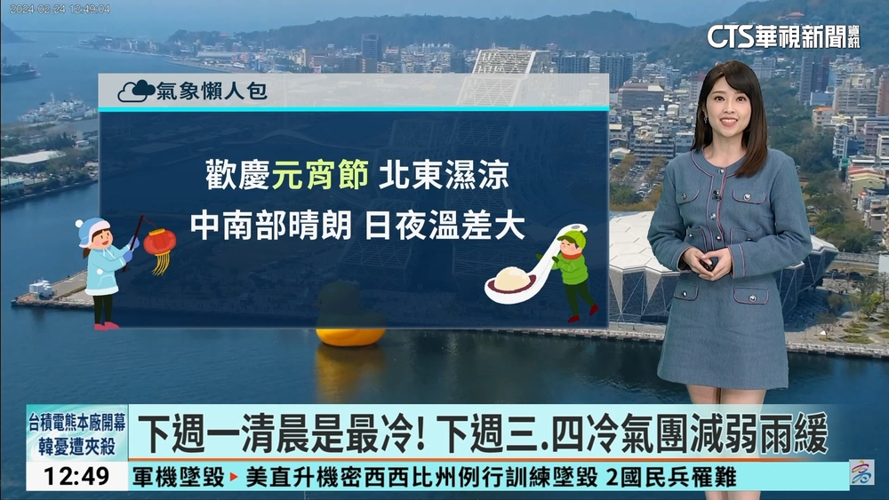 明到下週二雨區擴大 強烈冷氣團殺到 探11度