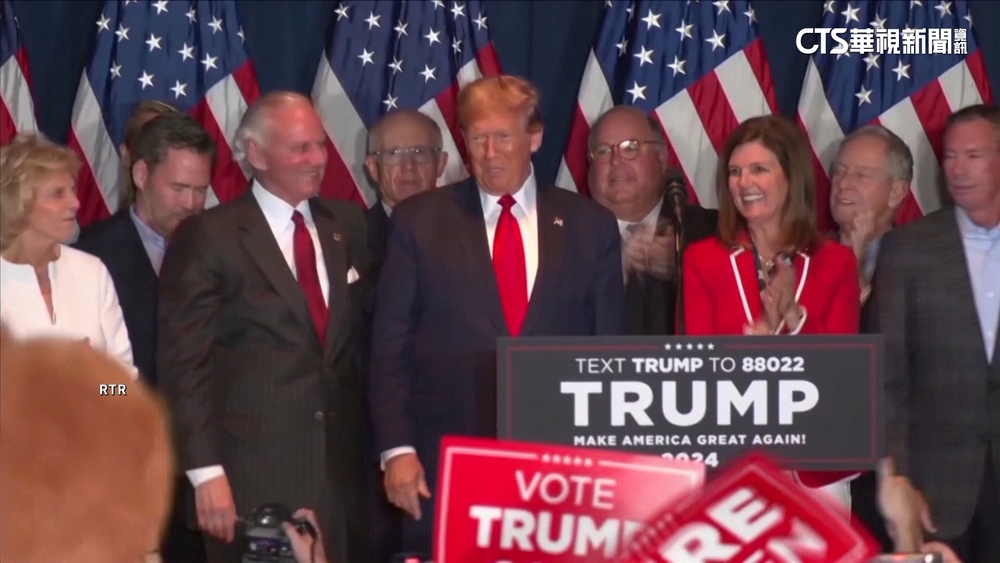 川普贏共和黨南卡州初選　放話11月「解雇」拜登