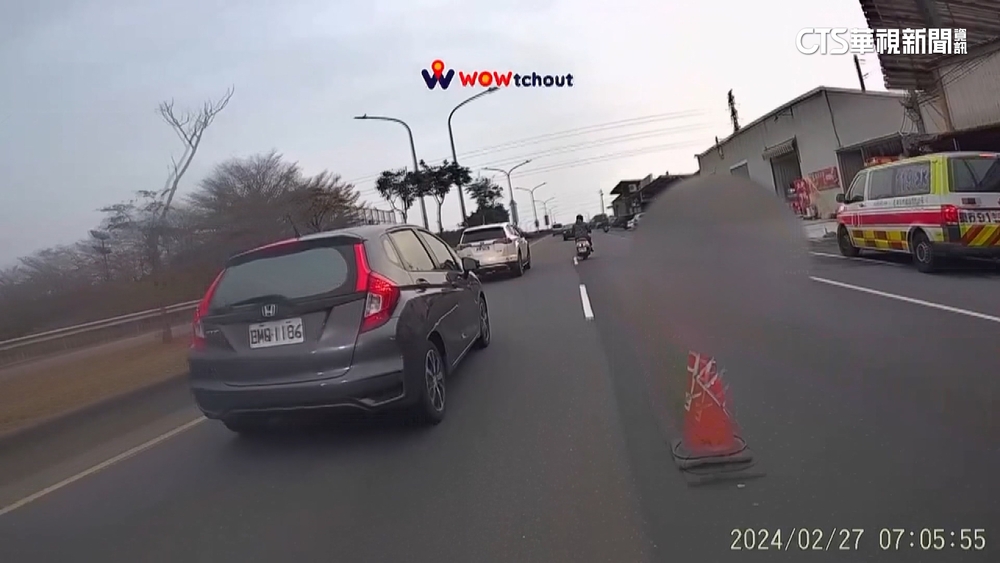 台南騎士疑自摔遭輾斃　吊車駕駛逃逸