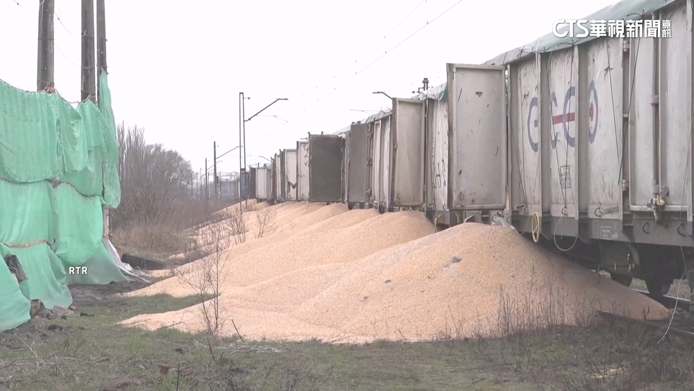 波蘭農民大示威　反對烏國穀物借道銷歐