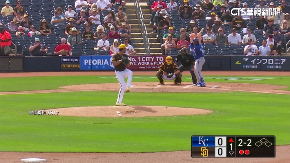 熱身賽初亮相！達比修連飆3K　李政厚首打席敲安！