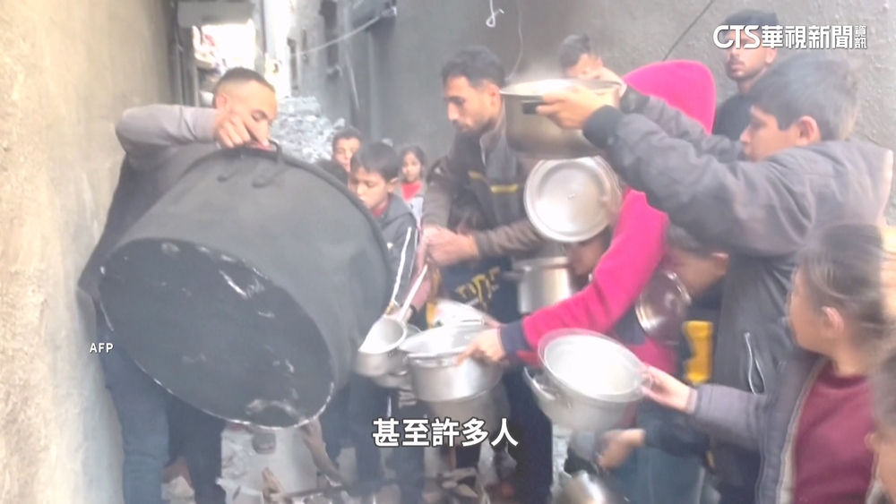缺糧食！　四分之一加薩民眾　距饑荒僅一步之遙