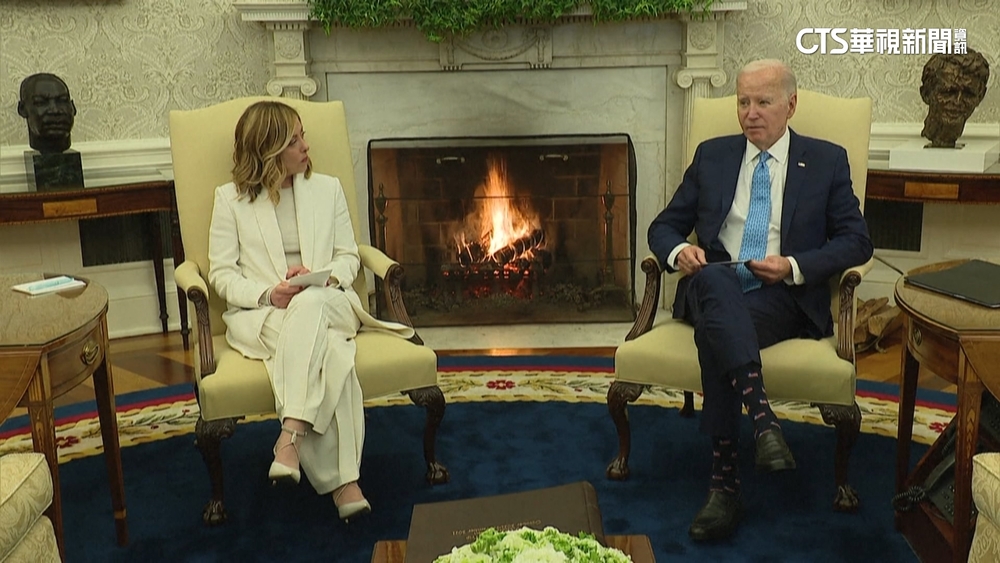 美軍向加薩空投物資　拜登口誤講成烏克蘭