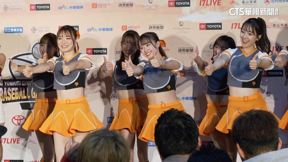 巨人隊第二場比賽　VENUS大跳「樂天」應援曲