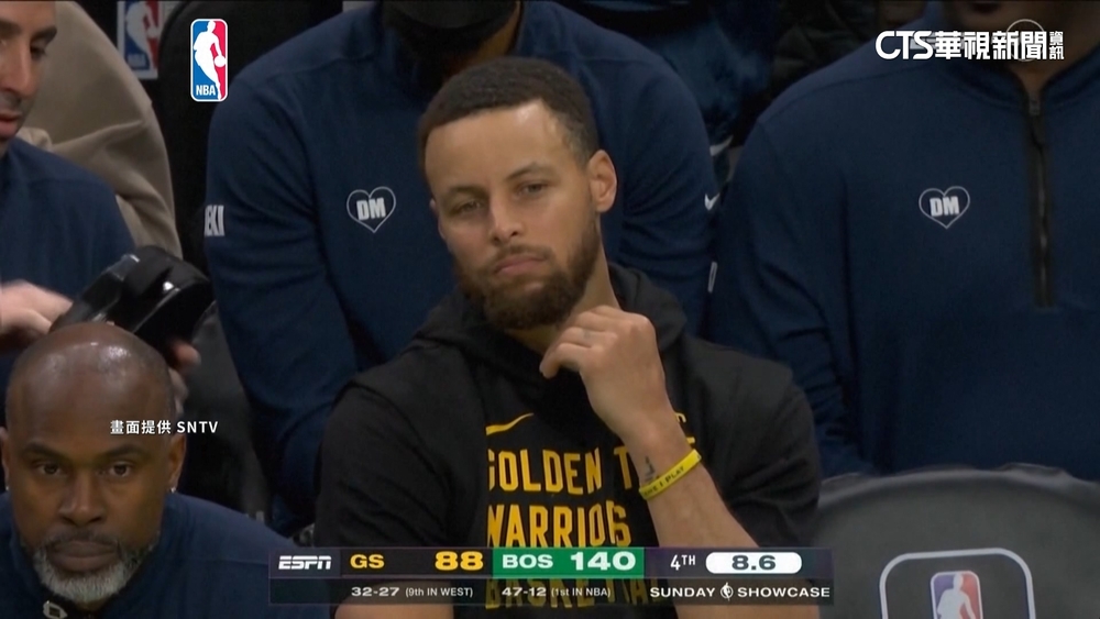 咖哩大神外線「打鐵」　勇士狂輸塞爾提克52分