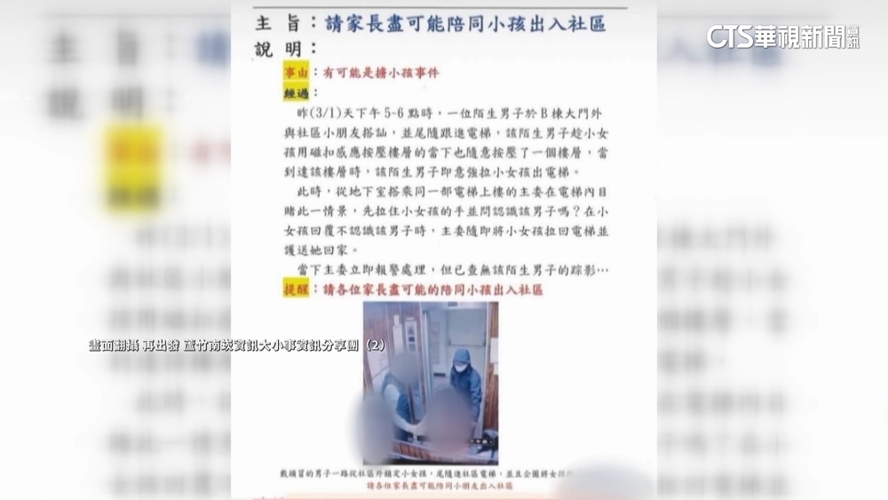 社區爆男強拉女童「請吃餅乾」　家長提告強制罪