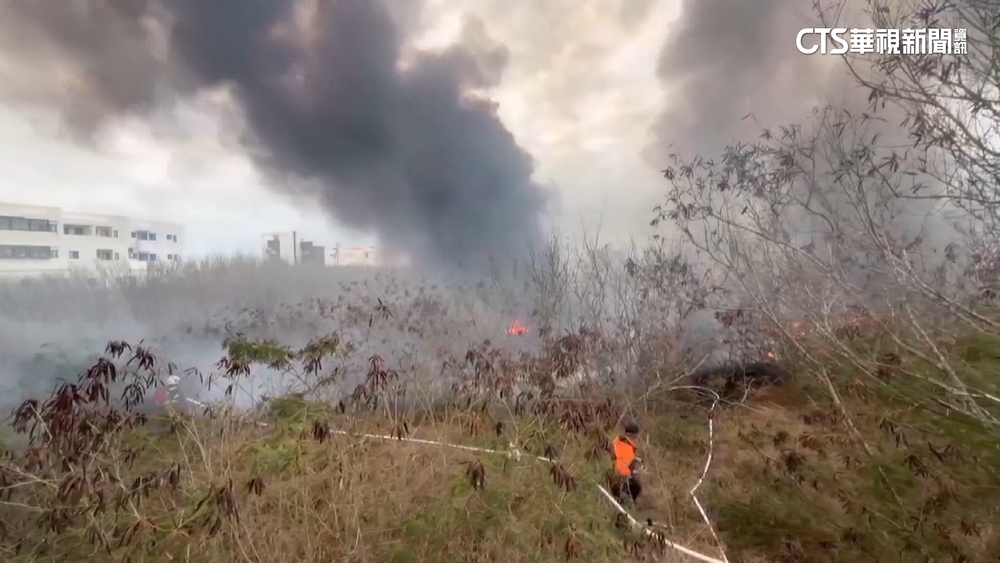澎湖馬公雜草火警　消防獲報2小時內撲滅