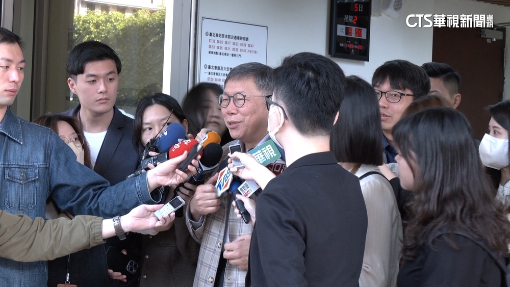 「N+1計畫」遭疑為陳智菡鋪路　柯：還沒決定的事