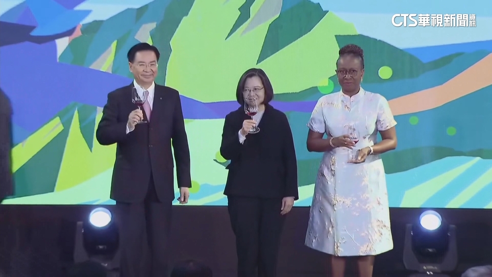 出席外交部新春晚會　蔡總統：期待加入CPTPP