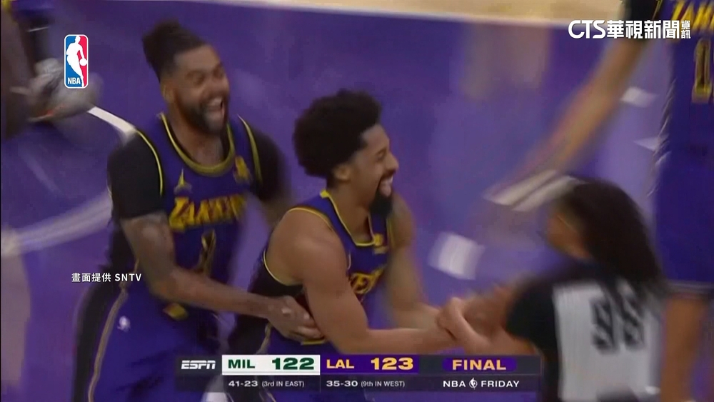 詹皇因傷缺陣　Russell飆44分準決殺率湖人勝公鹿