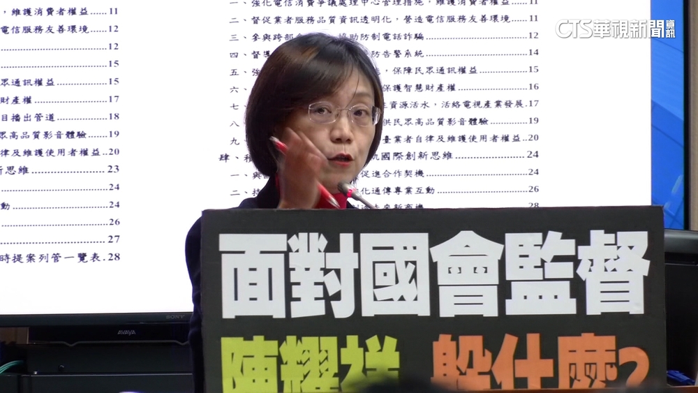 翁曉玲提「監委行為法」　綠委酸：當自己五院糾察隊？