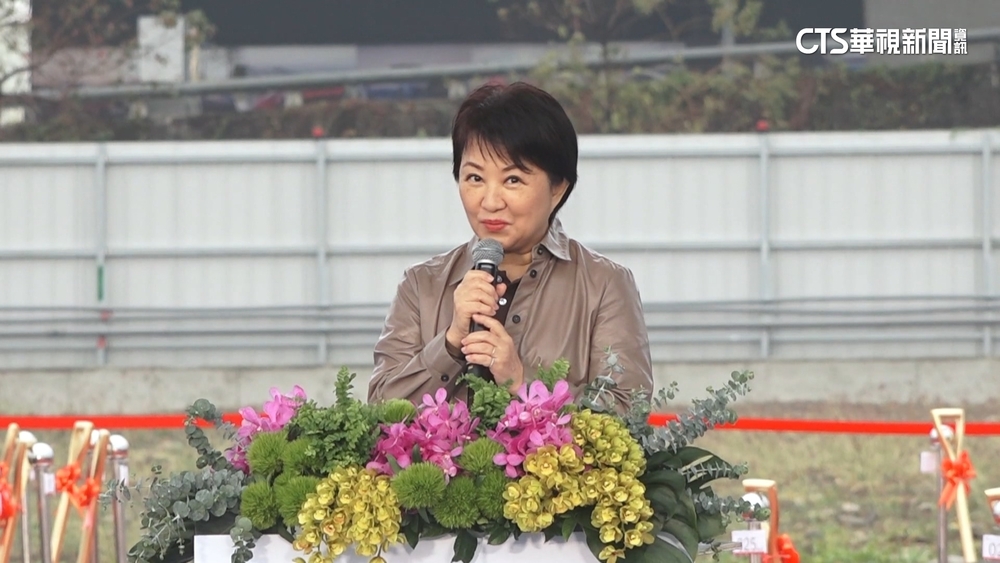 台中巨蛋開工玖壹壹開唱　同結婚日盧秀燕歡喜