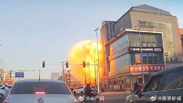 中國河北炸雞店發生大爆炸！已致1死、22傷 多輛車被炸爛