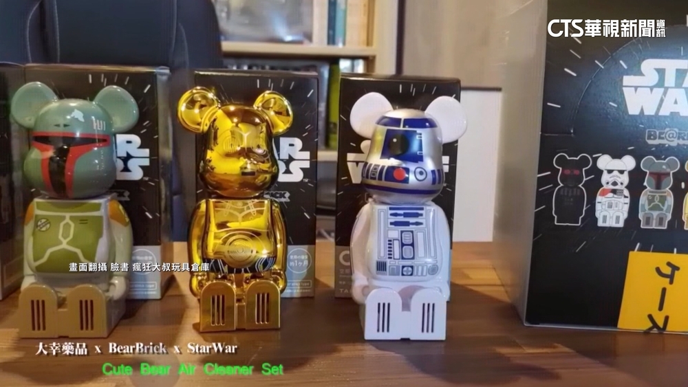 公仔玩家倉庫被偷　潮玩熊整箱搬走「損失500萬」