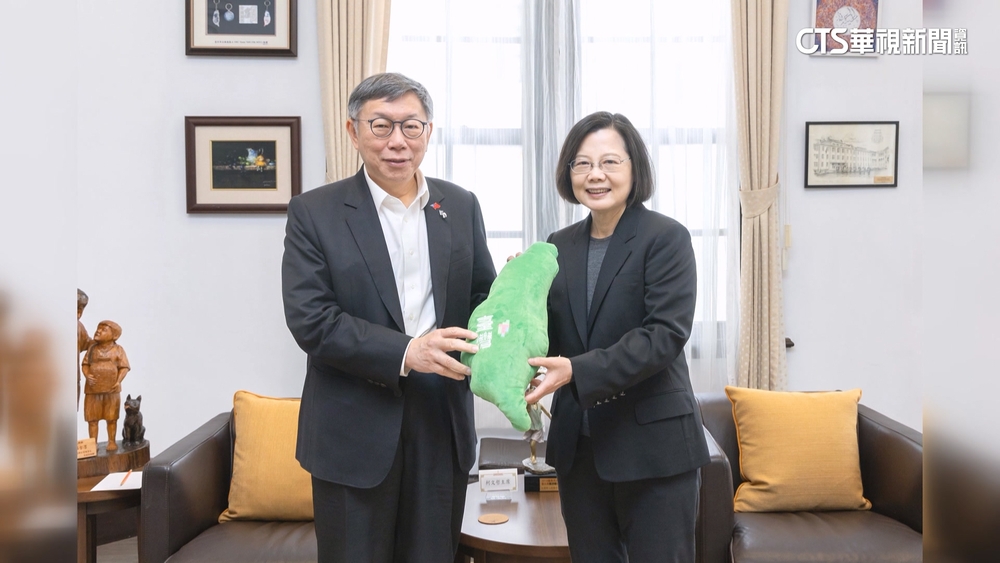 綠白破冰！？　蔡總統約見柯文哲吃牛肉麵談國政