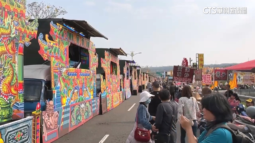 彰化土地廟慶27週年　82棚布袋戲「酬神」超壯觀