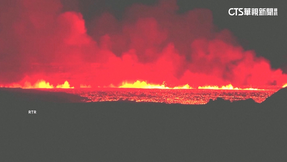 去年12月來第4度　冰島火山再噴發！景象壯觀