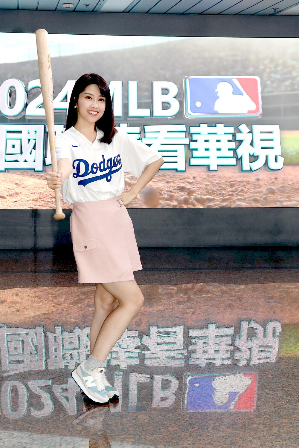 20240318 華視【MLB轉播】華視主播林奕雯 