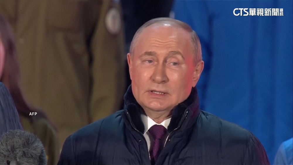 普丁勝選後紅場辦音樂會　慶祝奪占克島十年