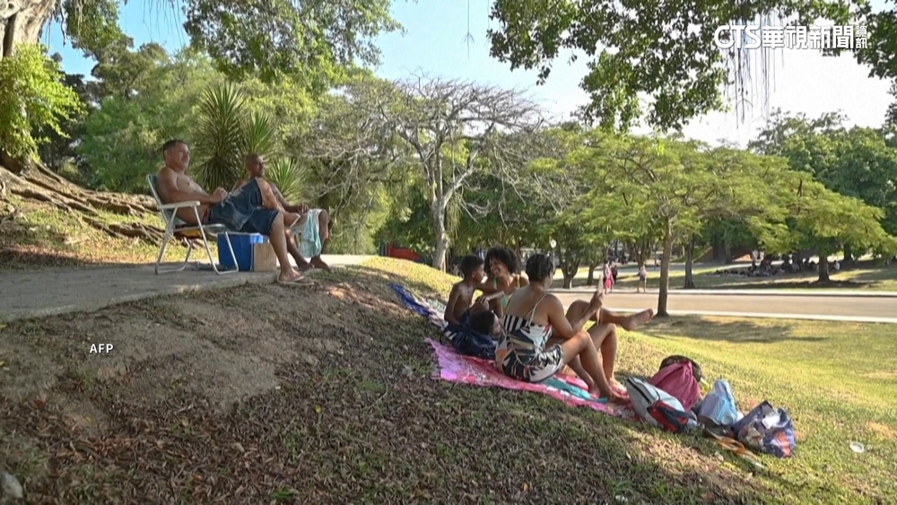 熱浪狂襲巴西里約熱內盧　體感溫度62.3度